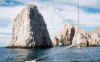 The famous rocks at the entrance to Cabo San Lucas